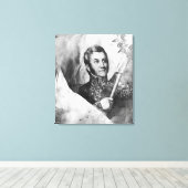 General Jose de San Martin Canvas Afdruk (Insitu (Houten vloer))