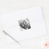 General Jose de San Martin Vierkante Sticker (Envelop)