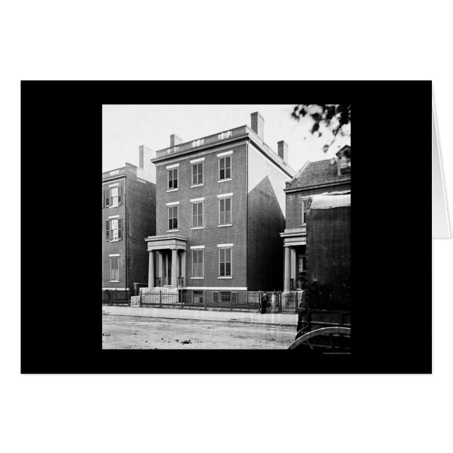 General Lee's Residence in Richmond, VA 1865 (Voorkant Horizontaal)