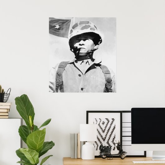 General Lewis "Chesty" Puller Poster (Thuiskantoor)