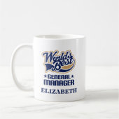 General Manager Personalized Mug Gift Koffiemok (Links)