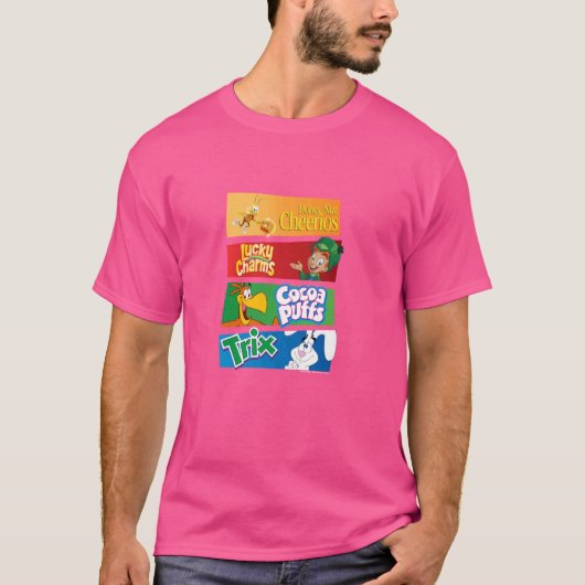 General Mills Multi-Franchise Ontbijtgraanpan T-shirt (Voorkant)