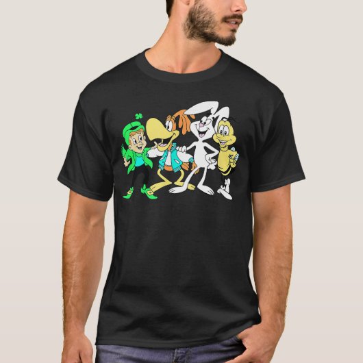 General Mills Squad Lucky Sonny Trix Rabbit & Buzz T-shirt (Voorkant)