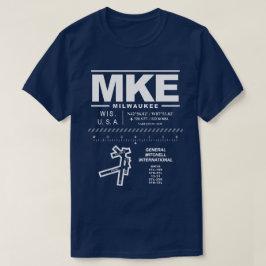 General Mitchell International Airport MKE T-shirt