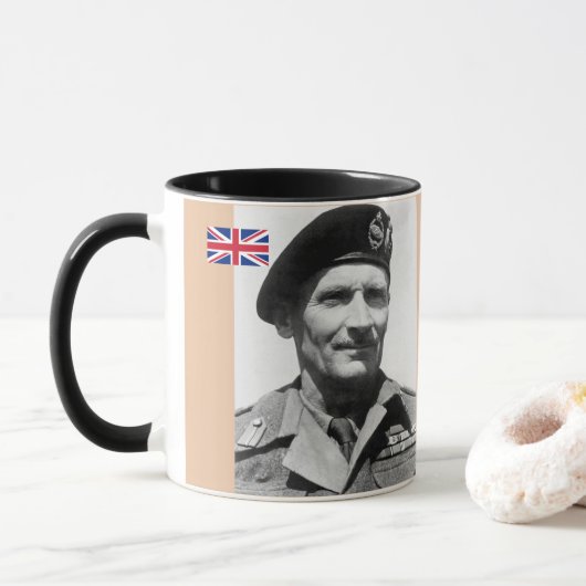 General Montgomery "Monty" Portrait Mug Mok (Met donut)