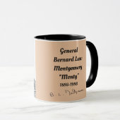 General Montgomery "Monty" Portrait Mug Mok (Voorkant rechts)