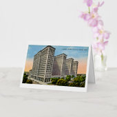 General Motors Building, Detroit, Michigan Folie Wenskaart (Orchidee)