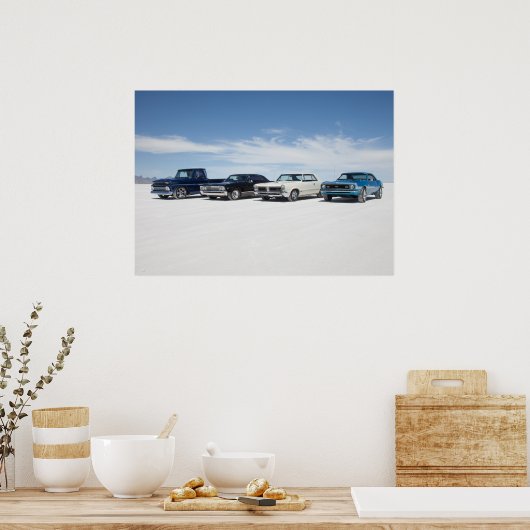 General Motors dromen Poster (Keuken)