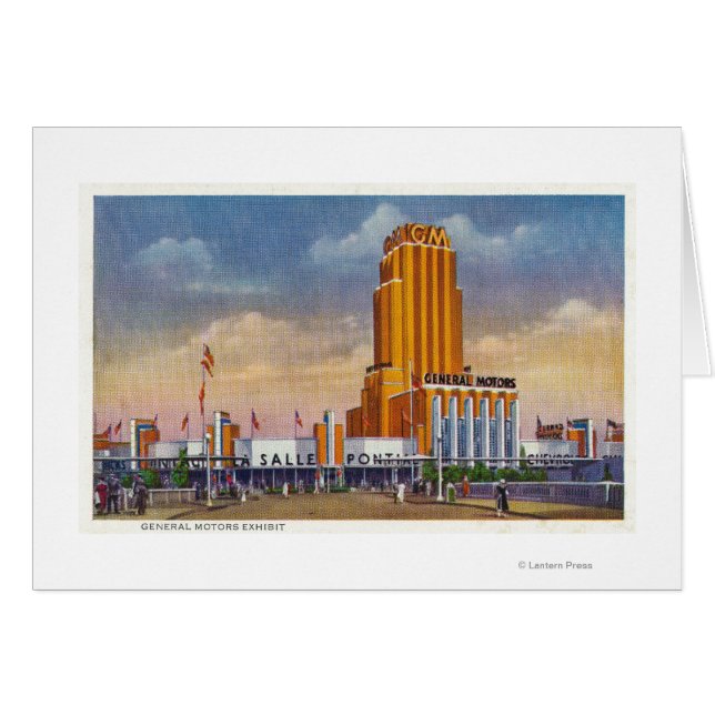 General Motors Exhibit, 1934 World's Fair (Voorkant Horizontaal)