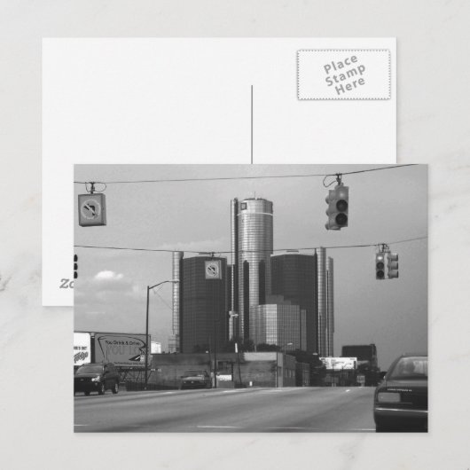 General Motors Headquarters Briefkaart (Voorkant / Achterkant)