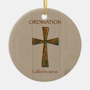 General Ordination Gefeliciteerd, Metal Design C Keramisch Ornament