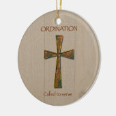 General Ordination Gefeliciteerd, Metal Design C Keramisch Ornament (Links)