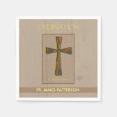 General Ordination Gefeliciteerd, Metal Design C Servetten (Voorkant)