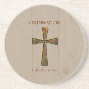 General Ordination Gefeliciteerd, Metal Design C Zandsteen Onderzetter