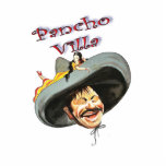 General Pancho Villa Mexican Hero Fotobeeldje Ornament<br><div class="desc">Generaal Pancho Villa Mexican Hero illustratie.</div>