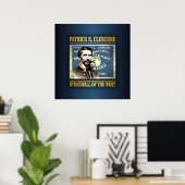 General Patrick R Cleburne Poster (Thuiskantoor)