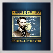 General Patrick R Cleburne Poster (Voorkant)