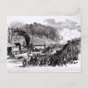 General Schenck met vier bedrijven Briefkaart