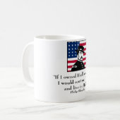 General Sheridan en Quote Koffiemok (Voorkant links)