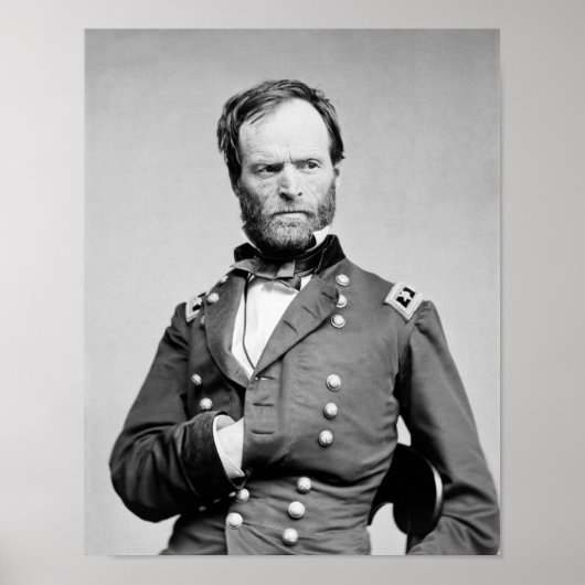 General Sherman - Handje in Coat Portrait Poster (Voorkant)