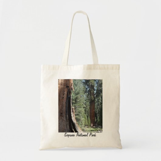 General Sherman Tree - Nationaal Park Sequoia Tote Bag (Voorkant)