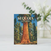 General Sherman Tree, Sequoia National Park VS Briefkaart (Staand voorkant)