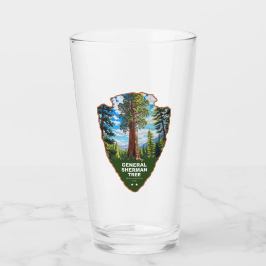 General Sherman Tree Sequoia NP Arrowhead Glas (Voorkant)