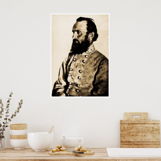 General Stonewall Jackson Poster (Keuken)