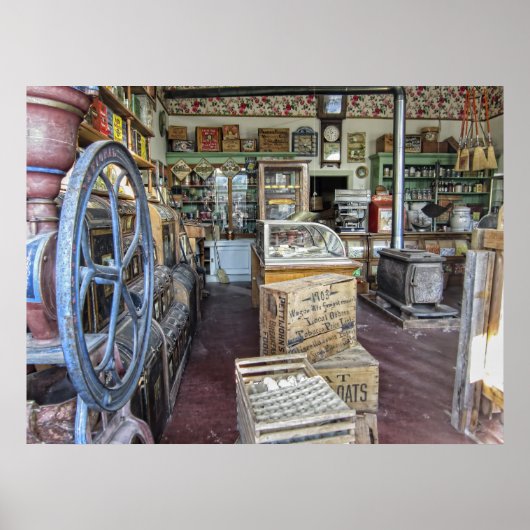 General Store - Virginia City Ghost Town - Montana Poster (Voorkant)