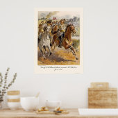 General Stuart's Raid van Henry Alexander Ogden Poster (Keuken)