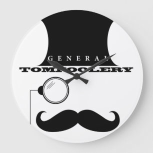 General Tomfoolery Wall-klok Grote Klok