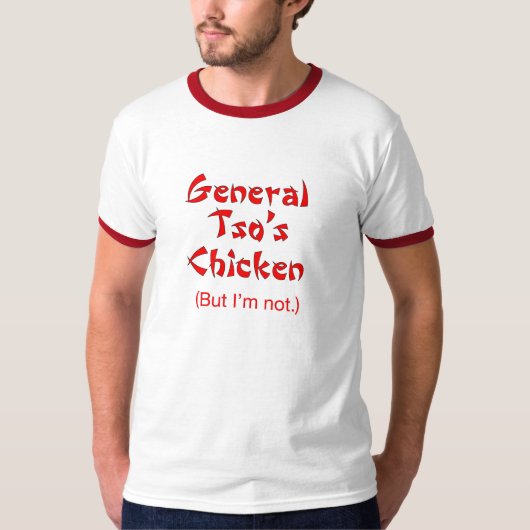 General Tso's Chicken t-shirt (Voorkant)
