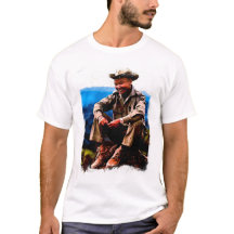 General Vang Pao Waterverf Art Graphic T-shirt