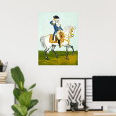 General Washington on a Charger - Fine Art Poster (Thuiskantoor)
