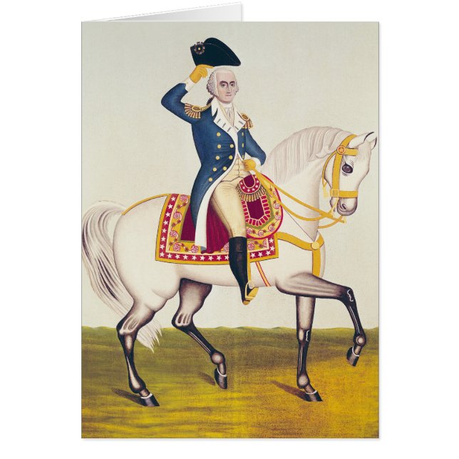 General Washington on a White Charger, c.1835 (Voorkant)