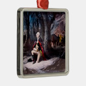 General Washington Praying at Valley Forge, PA Metalen Ornament (Rechts)