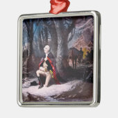 General Washington Praying at Valley Forge, PA Metalen Ornament (Links)