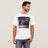 General Washington Praying at Valley Forge, PA T-shirt (Voorkant volledig)