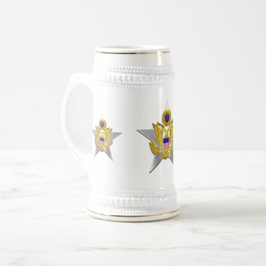 Generale Staf Beer Stein Bierpul (Voorkant links)