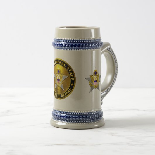 Generale Staf Beer Stein Bierpul (Voorkant rechts)
