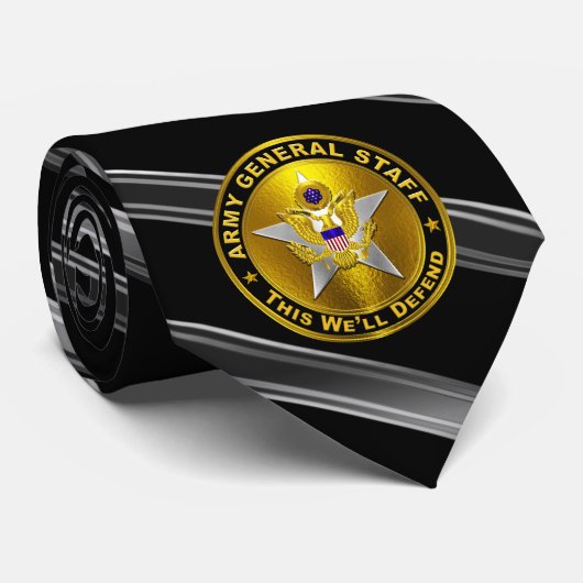 Generale Staf Stropdas (Opgerold)