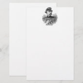 Generale Stationaire Stationaire Stationery Briefpapier (Voorkant / Achterkant)