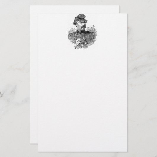 Generale Stationaire Stationaire Stationery Briefpapier (Voorkant / Achterkant)