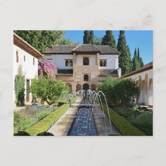 Generalife Briefkaart (Voorkant)