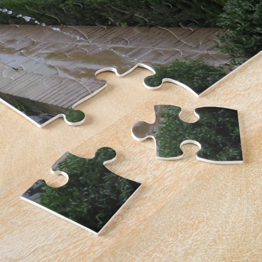 Generalife Tuinen, Alhambra, Spanje - Puzzle Legpuzzel (Zijkant)