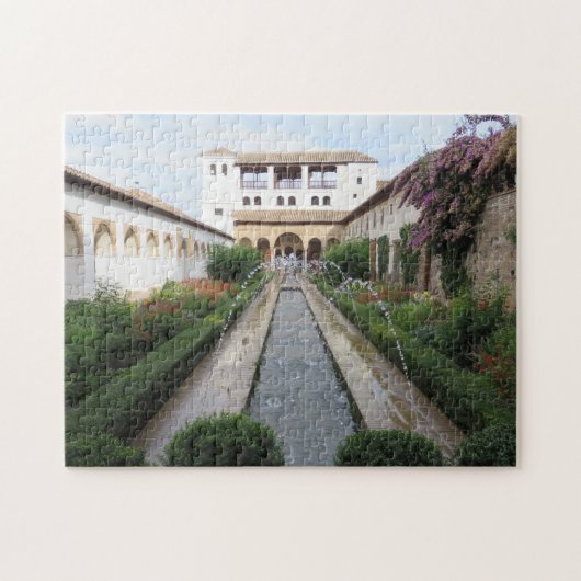 Generalife Tuinen, Alhambra, Spanje - Puzzle Legpuzzel (Horizontaal)