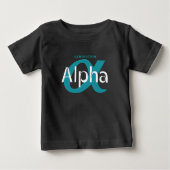 Generatie ALPHA 2010-2024 | Baby T-shirt | DP7Art (Voorkant)