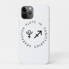 Generatie Pluto in Boogschutter Astrologie Zodiac Case-Mate iPhone Case