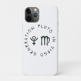 Generatie Pluto in Maagd Astrologie Sterrenbeeld Case-Mate iPhone Case