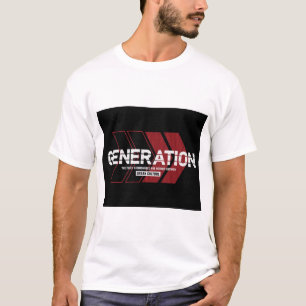 GENERATIE. T-SHIRT MET OPDRUK